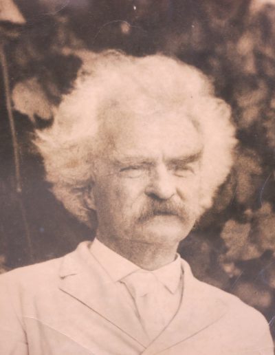 Portrait of Mark Twain